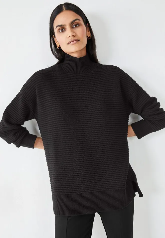 Hush Jumpers and Cardigans Women Arlo Ottoman Jumper Black