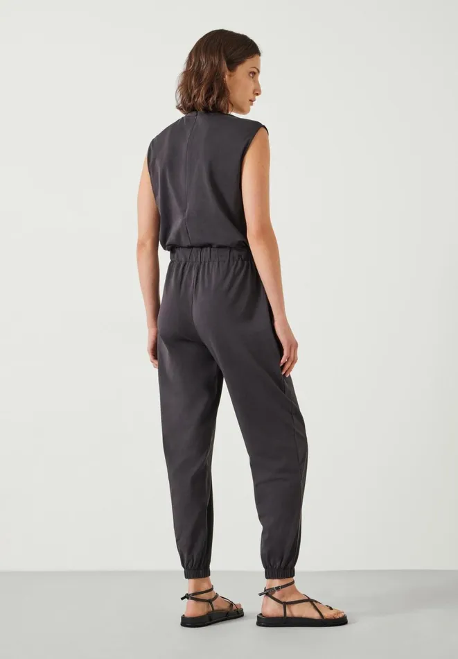 Hush Jumpsuits Women Aylen Jersey Jumpsuit Charcoal Hush Jumpsuits Women Aylen Jersey Jumpsuit Charcoal