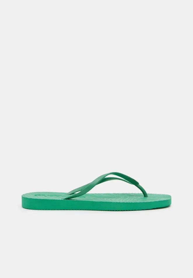Hush Sandals Women Sleepers Flip Flops Emerald Green