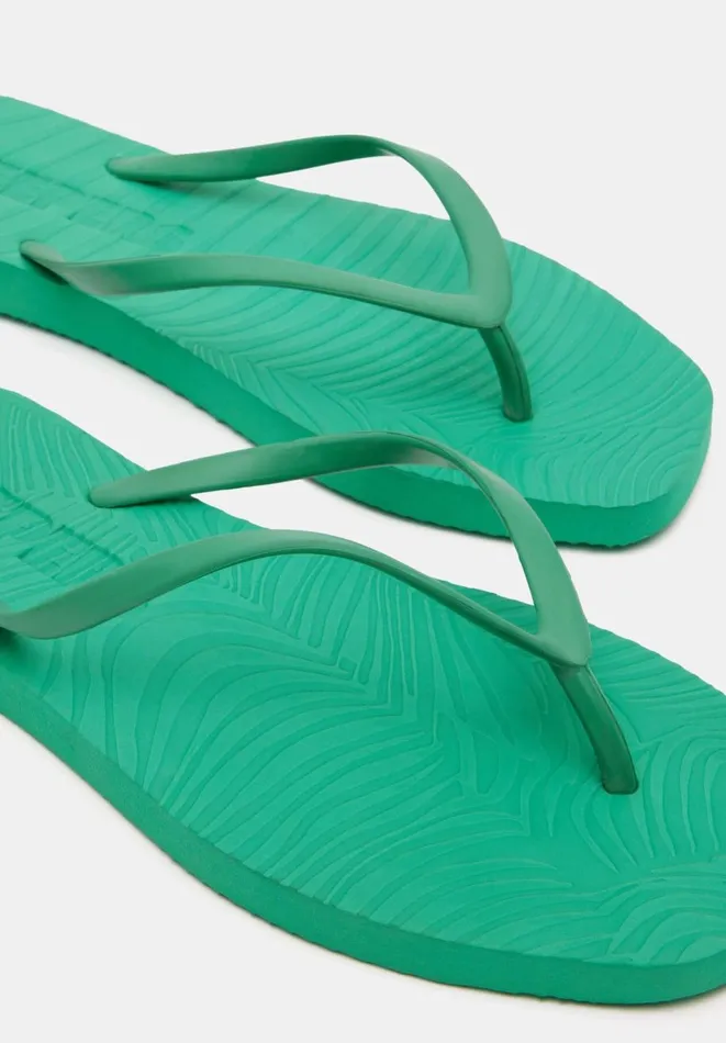 Hush Sandals Women Sleepers Flip Flops Emerald Green Hush Sandals Women Sleepers Flip Flops Emerald Green