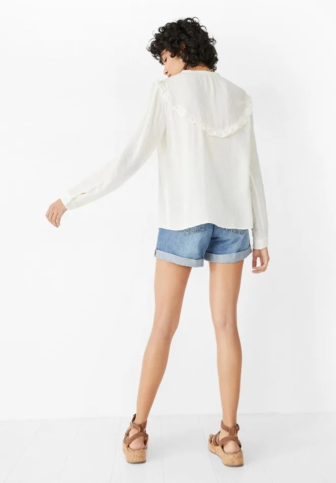 Hush Shirts and Blouses Women Adaline Blouse Ecru Hush Shirts and Blouses Women Adaline Blouse Ecru