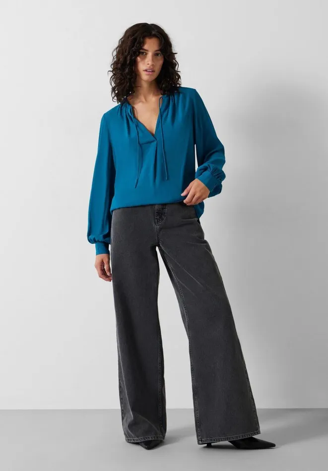 Hush Shirts and Blouses Women Serafina Blouse Deep Blue Hush Shirts and Blouses Women Serafina Blouse Deep Blue