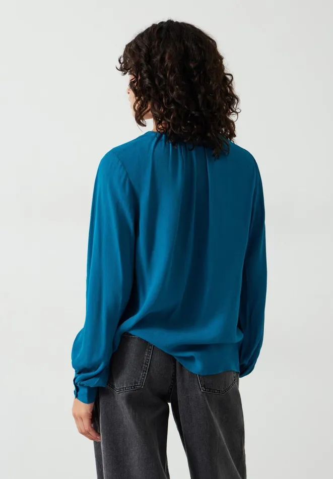 Hush Shirts and Blouses Women Serafina Blouse Deep Blue Hush Shirts and Blouses Women Serafina Blouse Deep Blue
