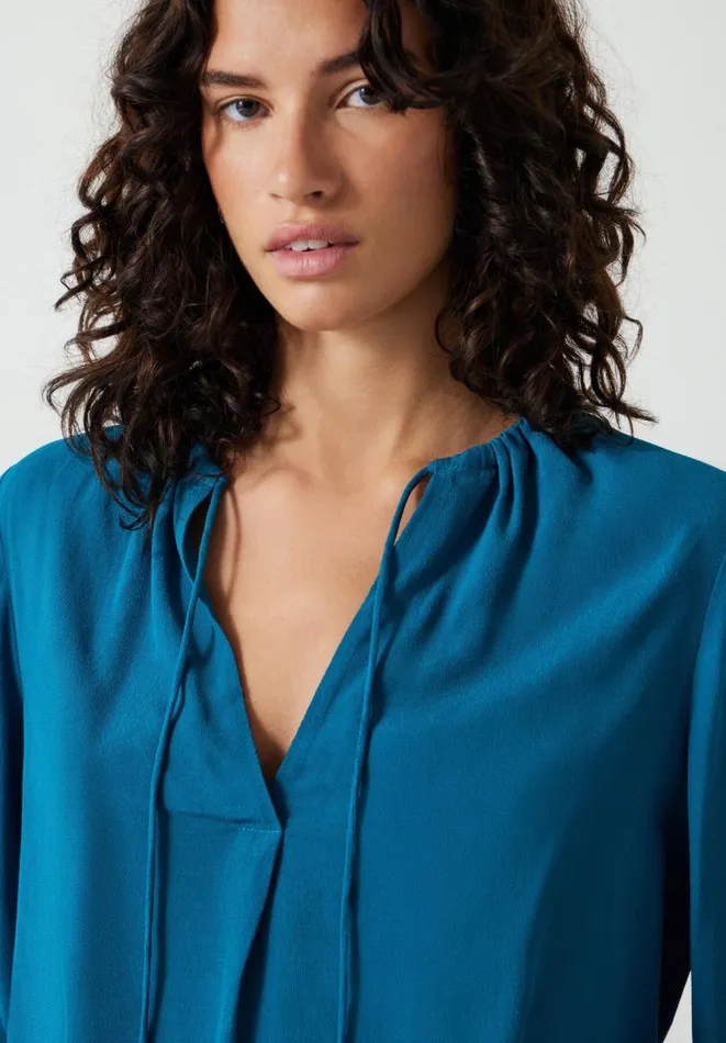 Hush Shirts and Blouses Women Serafina Blouse Deep Blue Hush Shirts and Blouses Women Serafina Blouse Deep Blue