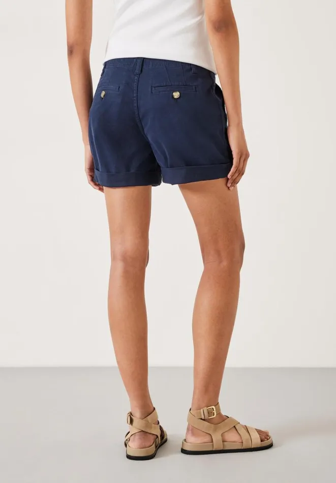 Hush Shorts Women Chino Shorts Midnight Navy
