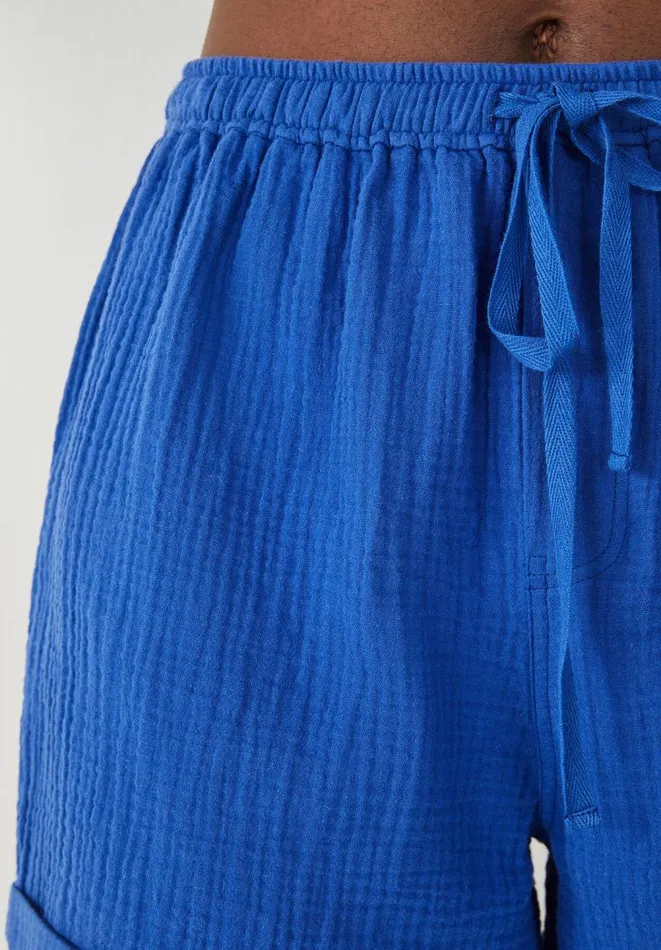 Hush Shorts Women Ida Beach Shorts Bright Blue