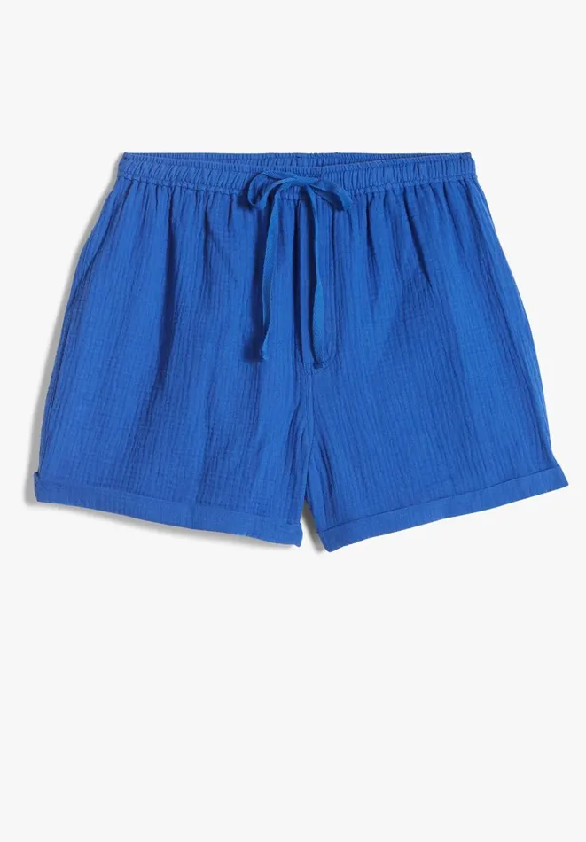 Hush Shorts Women Ida Beach Shorts Bright Blue