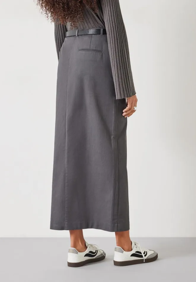 Hush Skirts Women Farrah Column Maxi Skirt Grey Hush Skirts Women Farrah Column Maxi Skirt Grey