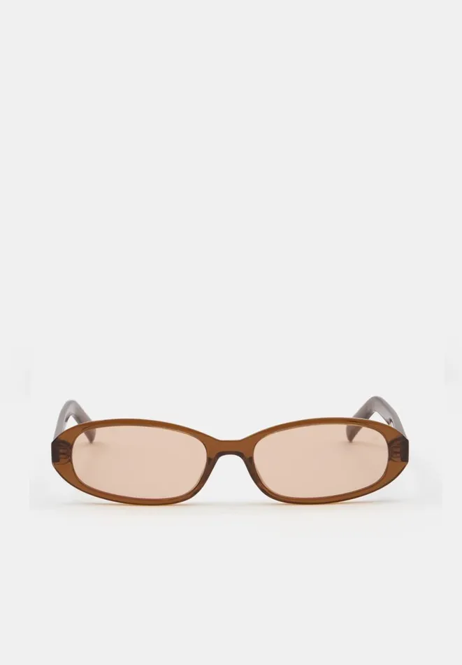 Hush Sunglasses Women AKjaerbede Macy Sunglasses Smoke Transparent
