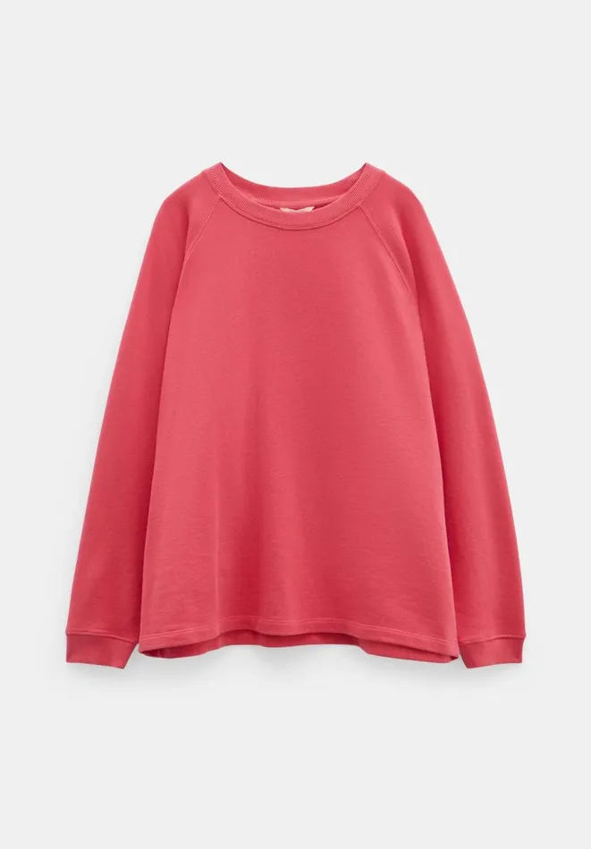 Hush Sweatshirts and Hoodies Women Verne Cotton Oversized Raglan Sweatshirt Magenta Hush Sweatshirts and Hoodies Women Verne Cotton Oversized Raglan Sweatshirt Magenta