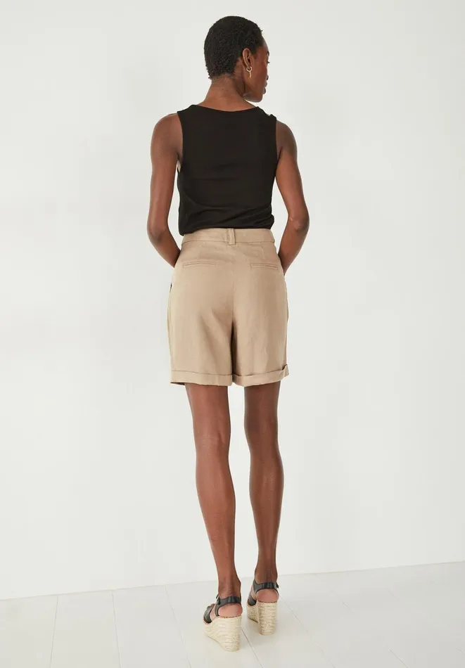 Hush Tops and Tshirts Women Cut Out Detail Vest Black