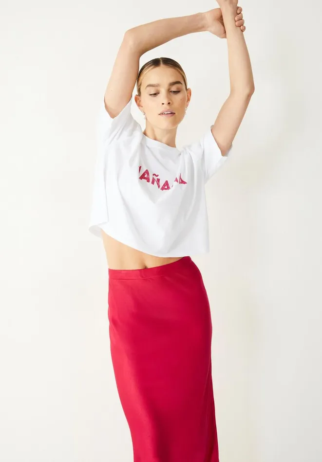 Hush Tops and Tshirts Women Manana TShirt White