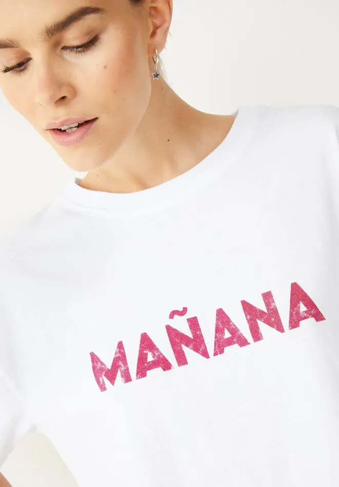 Hush Tops and Tshirts Women Manana TShirt White