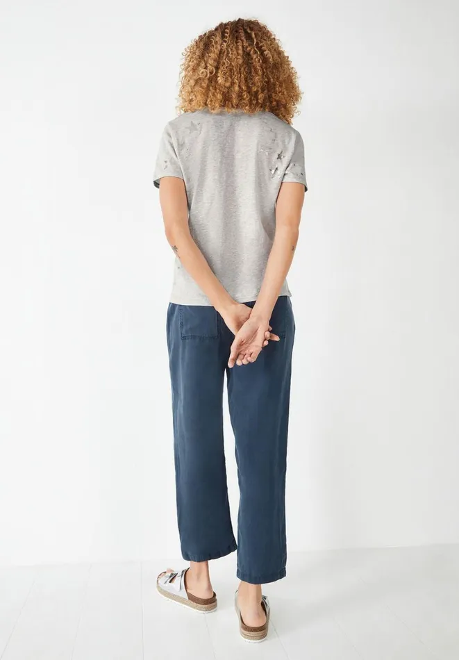 Hush Trousers Women Bianca Drawstring Trousers Washed Navy Hush Trousers Women Bianca Drawstring Trousers Washed Navy