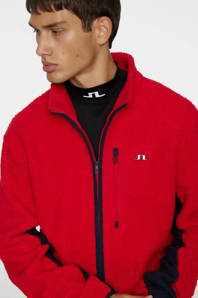 JLindeberg Base and Mid Layers Men Peter Pile Jacket