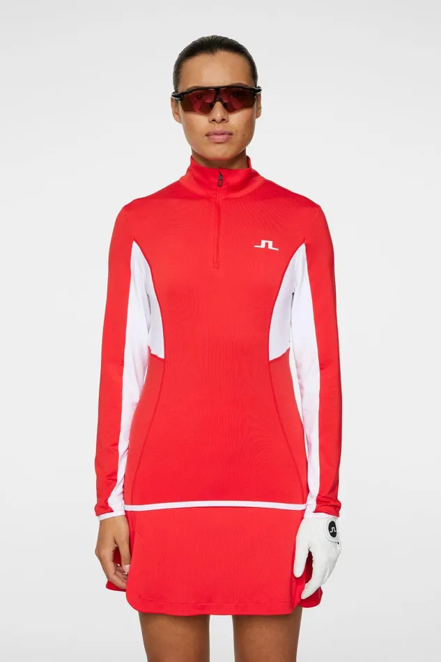 JLindeberg Base and Mid Layers Women Charlene Half Zip