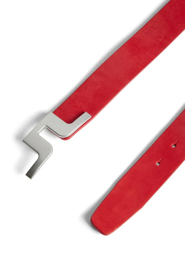 JLindeberg Belts Men Bridger Nubuck Leather Belt