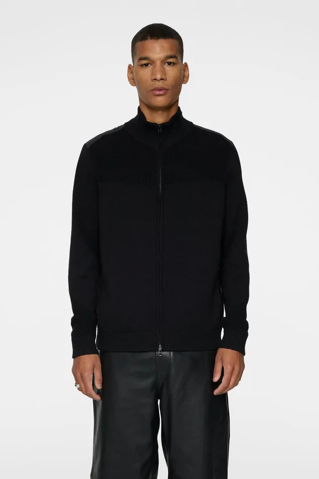 JLindeberg Knitwear Men Marty Hybrid Jacket