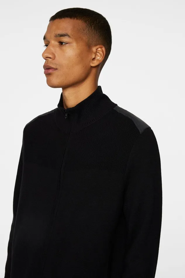 JLindeberg Knitwear Men Marty Hybrid Jacket