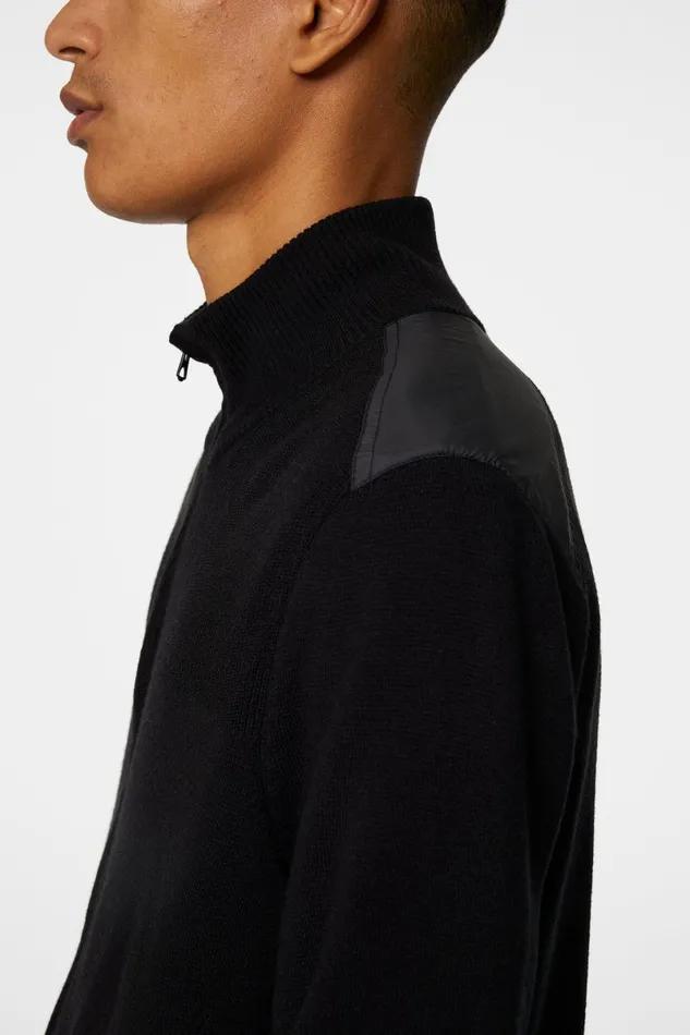 JLindeberg Knitwear Men Marty Hybrid Jacket