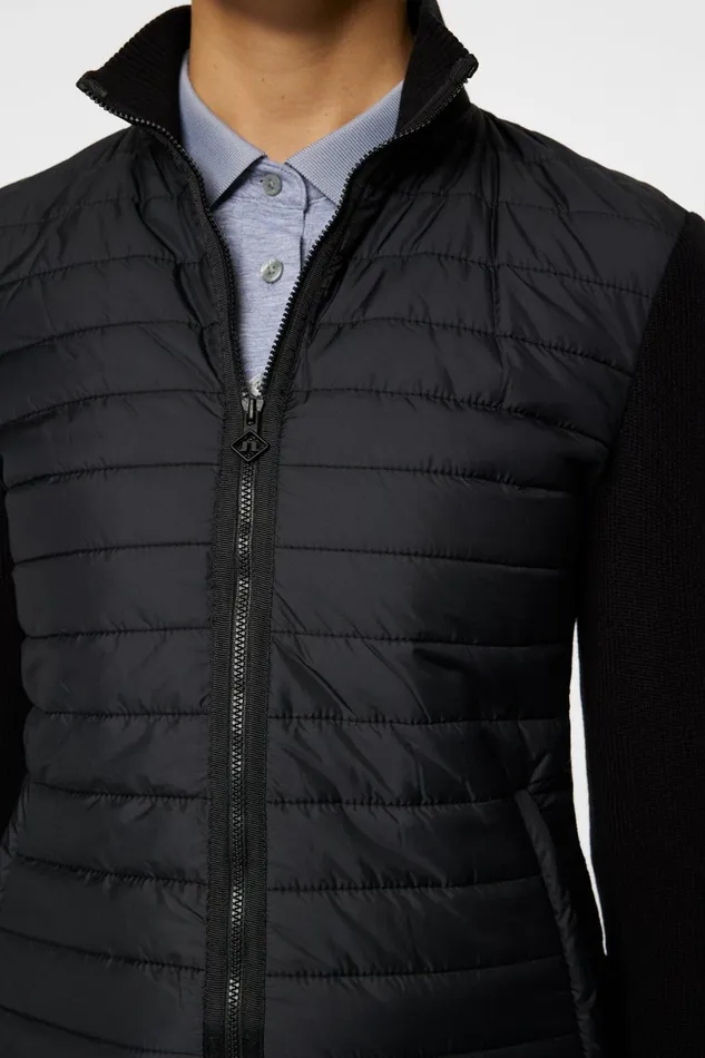 JLindeberg Knitwear Women Wren Knitted Hybrid Jacket