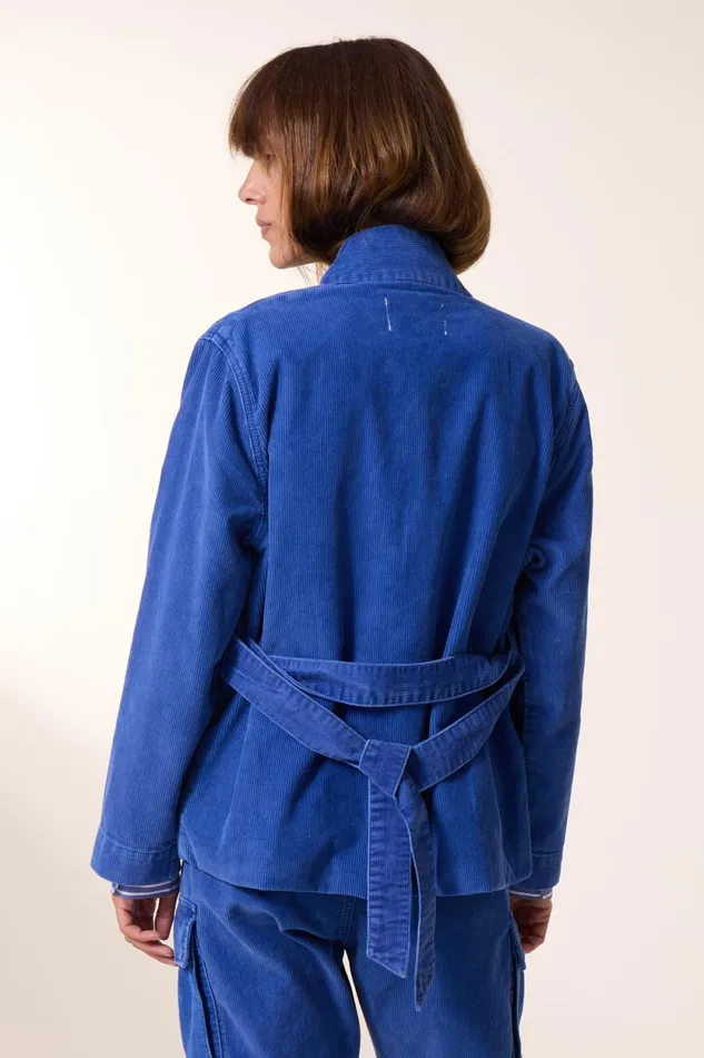 Jackets and Coats Women Leon and Harper Kimono Blue