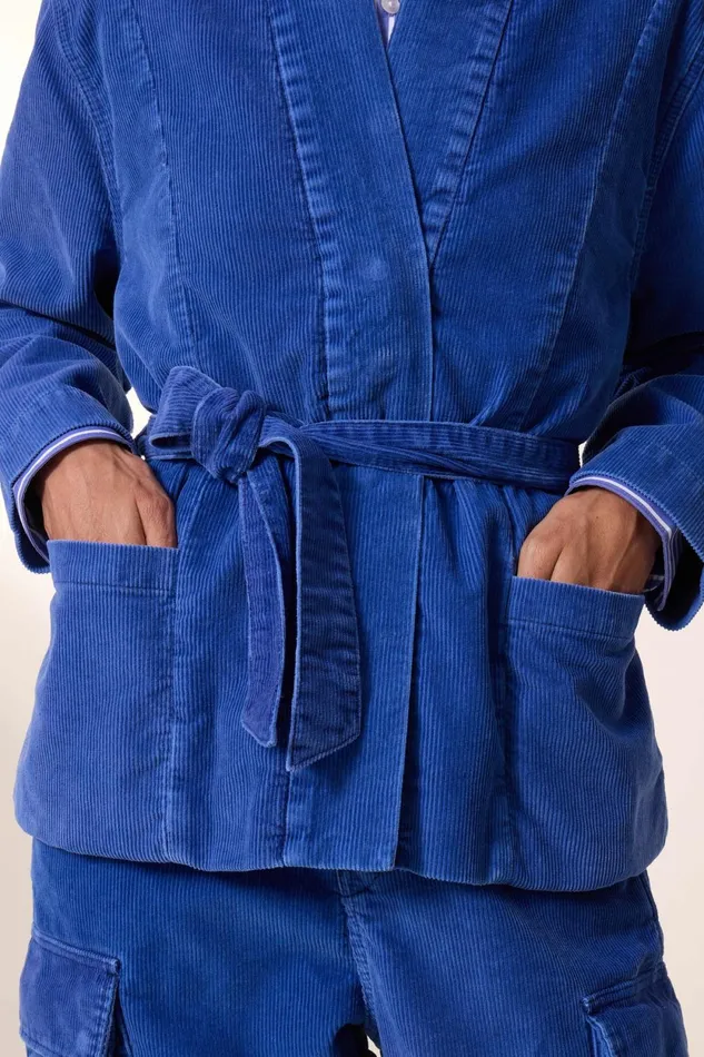 Jackets and Coats Women Leon and Harper Kimono Blue
