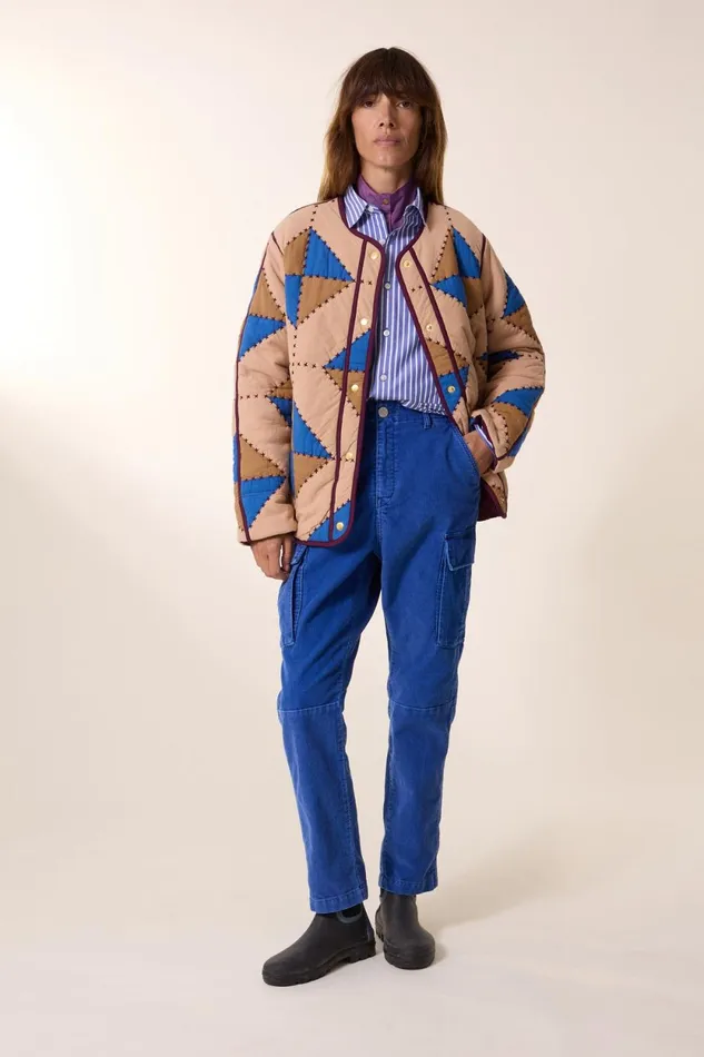 Jackets and Coats Women Leon and Harper Vulca Losange Jacket Mix