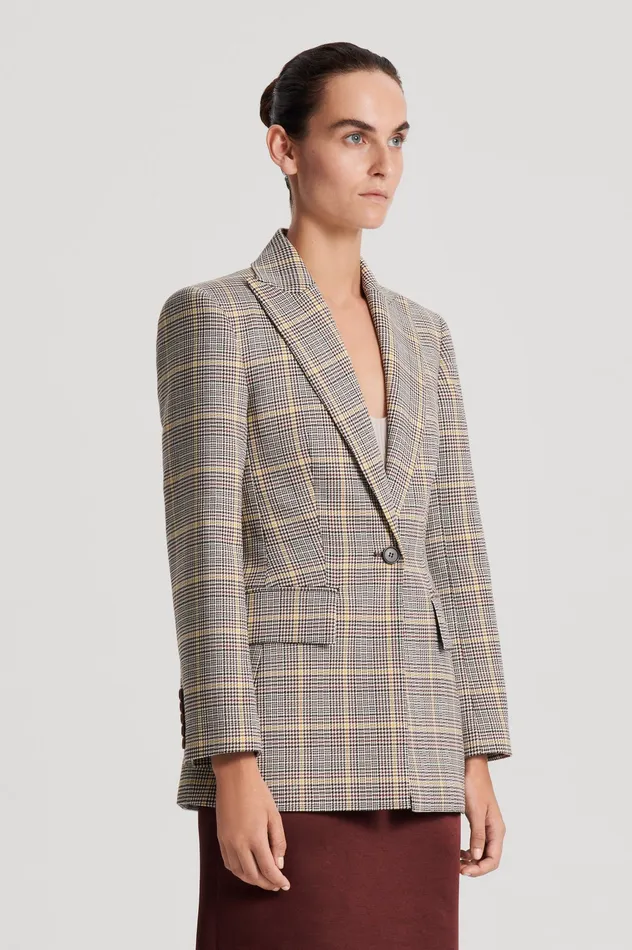 Jackets Women PLAID TAILORED JACKET GINGER Scanlan Theodore