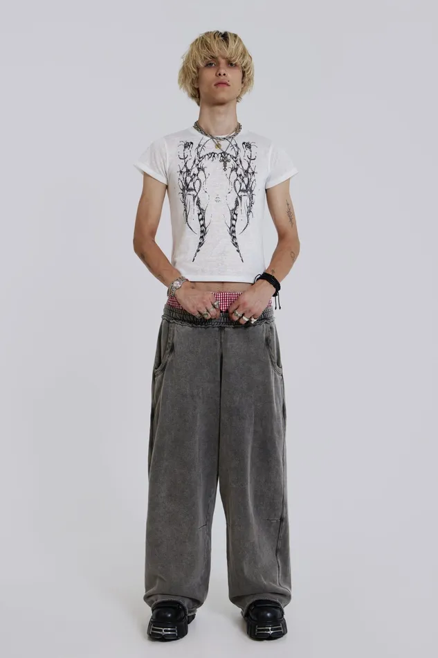Jaded London Bestsellers Men Shop Chrome Wash Monster Joggers
