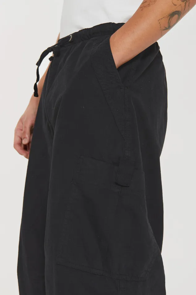 Jaded London Shop Black Parachute Cargo Pants Men Bestsellers