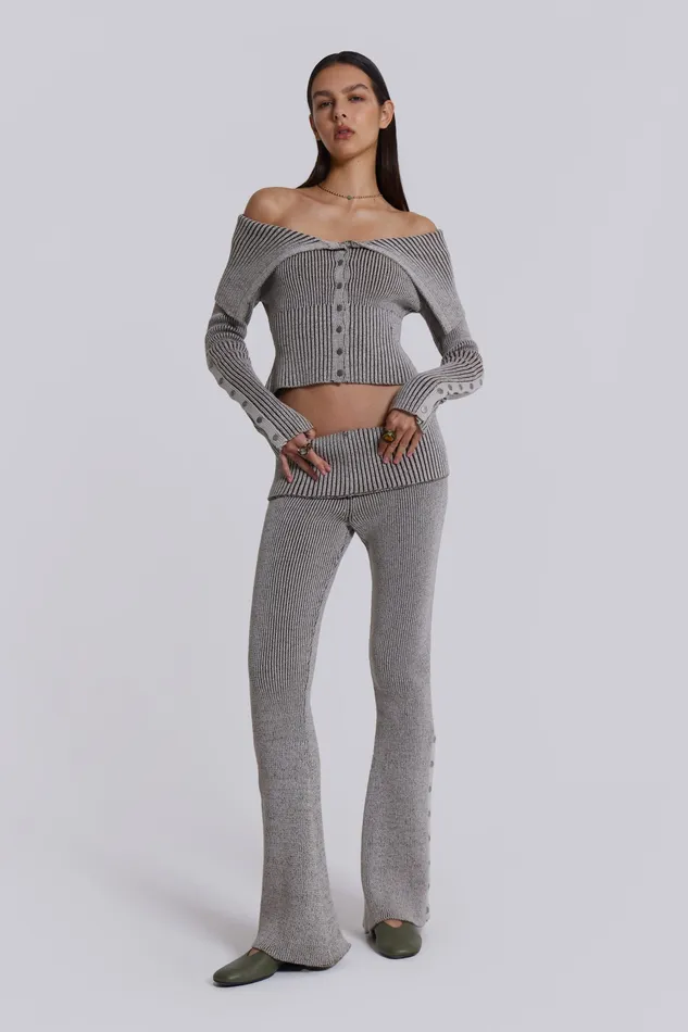 Jaded London Shop Kensu Off The Shoulder Knit Top Women Tops