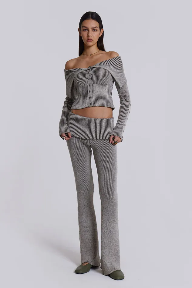 Jaded London Shop Kensu Off The Shoulder Knit Top Women Tops