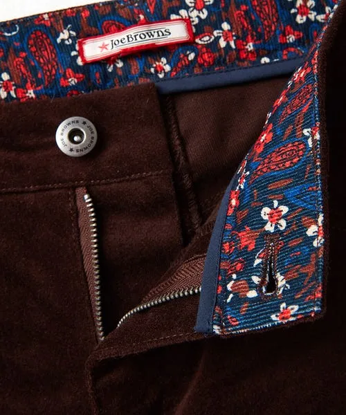 Jeans and Trousers Apparel Joebrowns Perfect Moleskin Trousers Chocolate Jeans and Trousers Apparel Joebrowns Perfect Moleskin Trousers Chocolate
