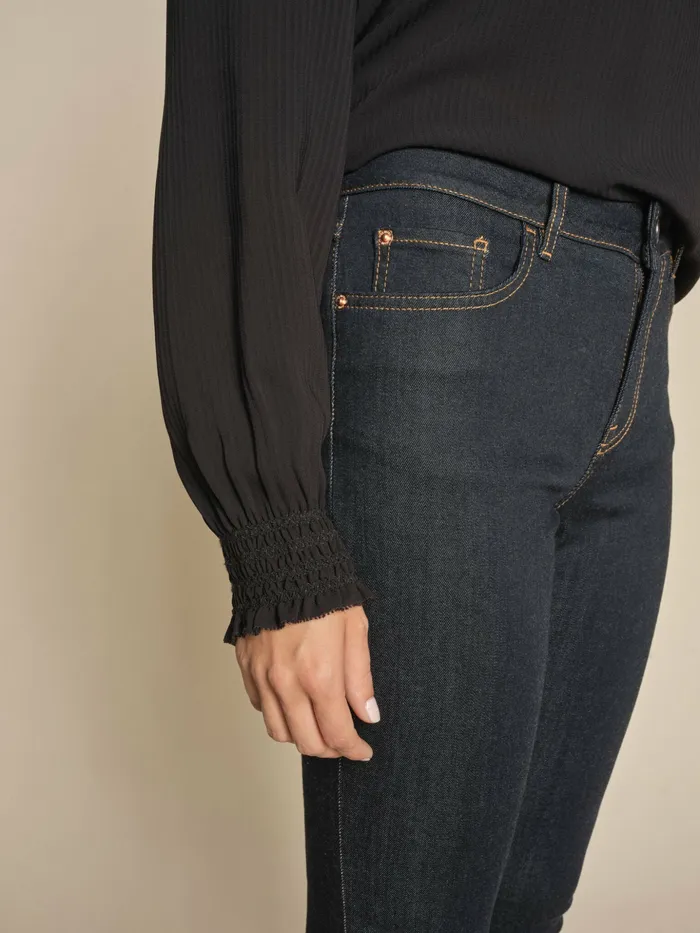 Jeans MMVice Deluxe Jeans Dark Blue 8211 MOS MOSH Women Jeans MMVice Deluxe Jeans Dark Blue 8211 MOS MOSH Women