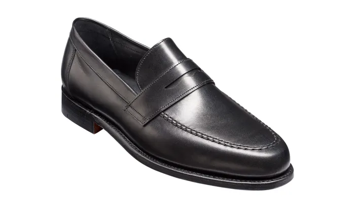 Jevington 8211 Black Calf Men Barker Shoes Mens Loafers