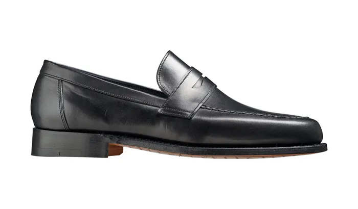 Jevington 8211 Black Calf Men Barker Shoes Mens Loafers