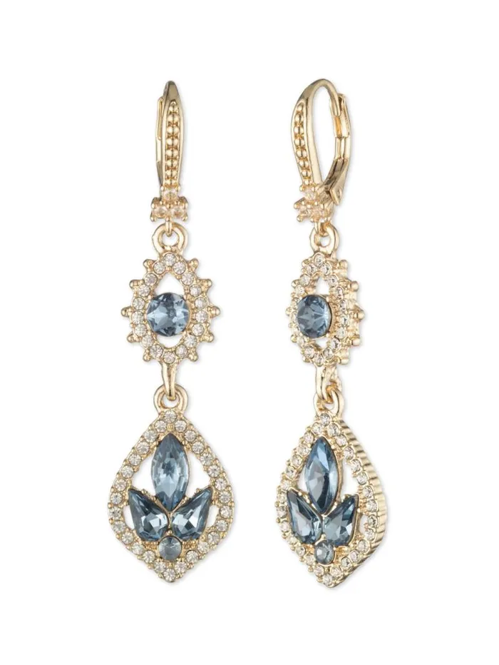 Jewelry Marchesa Earrings Poised Denim Midi Drop Earring Denim
