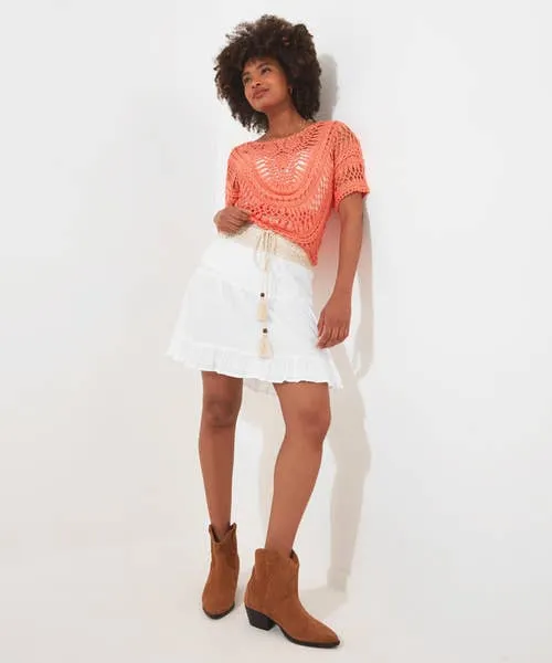 Joebrowns Skirts Apparel Step Into Summer Beach Skirt White