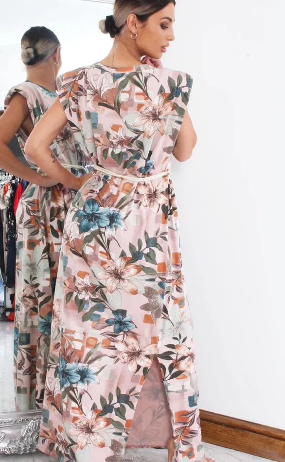 Jori Floral Oversized Maxi Dress Women Missfiga Maxi Dresses