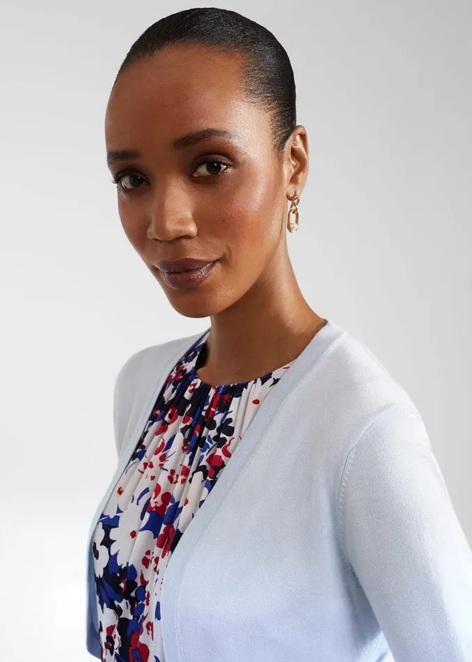 Jumpers and Cardigans Women HOBBS Carrie Bolero Pale Blue