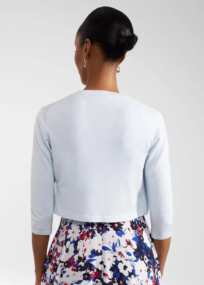 Jumpers and Cardigans Women HOBBS Carrie Bolero Pale Blue