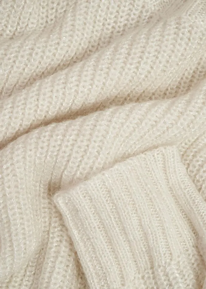 Jumpers and Cardigans Women HOBBS Marsha Sequin Jumper With Alpaca Ivory