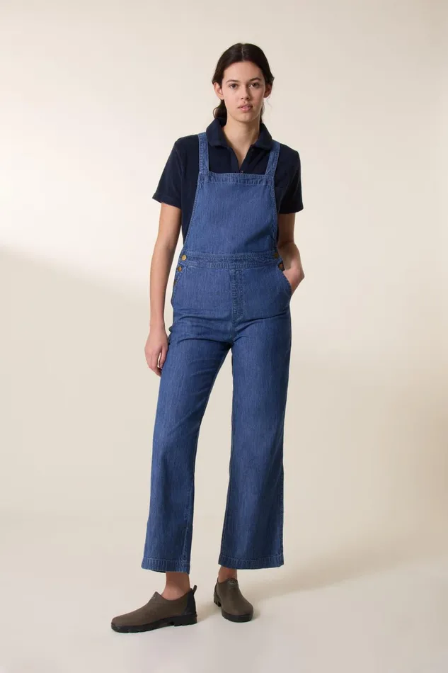 Jumpsuits Women Leon and Harper Combinaison Olivo Dnm Blue