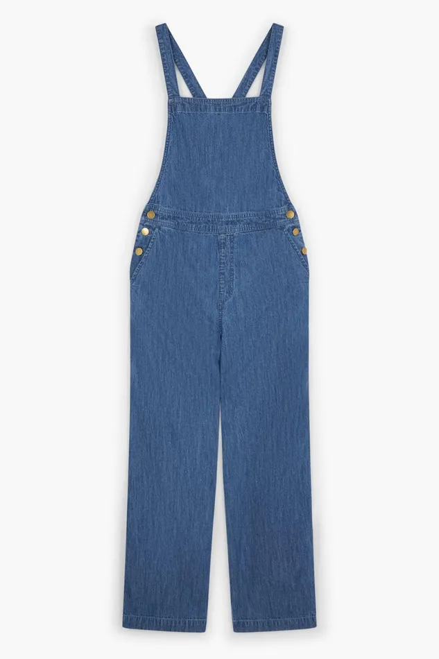 Jumpsuits Women Leon and Harper Combinaison Olivo Dnm Blue