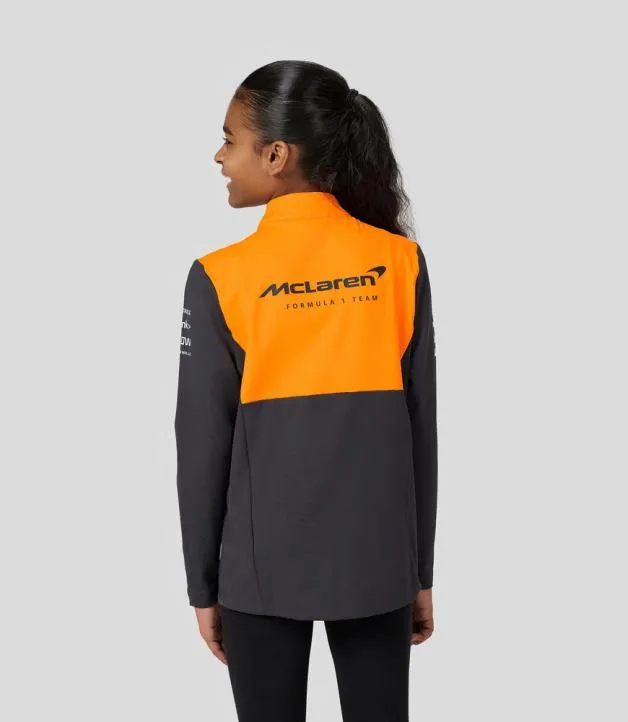 Junior Castore Junior McLaren Official Teamwear Quarter Zip Top Oscar Piastri Formula 1