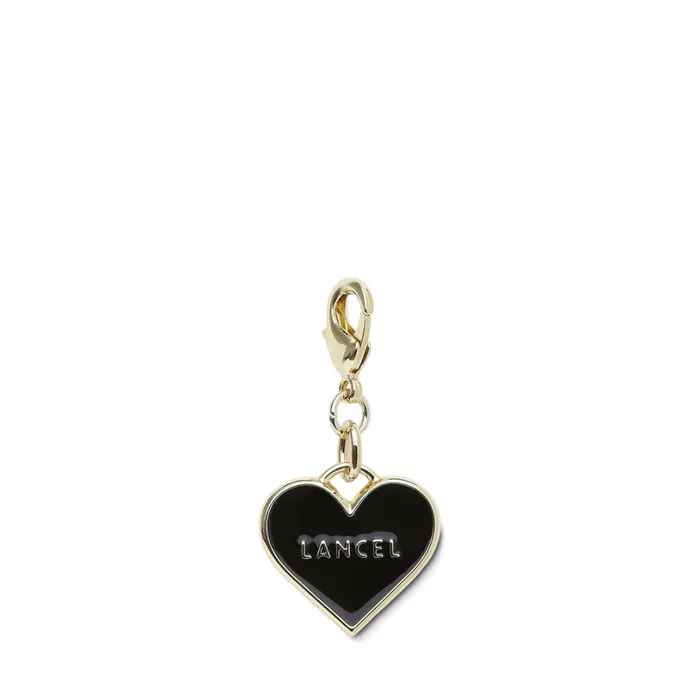 Key Ring Black Women Lancel Charms