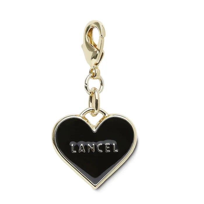 Key Ring Black Women Lancel Charms