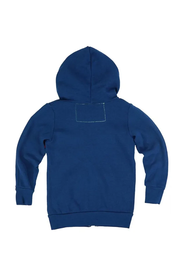 Kids Kids Collection Aviator Nation KID039S 5 STRIPE HOODIE 8211 ROYAL