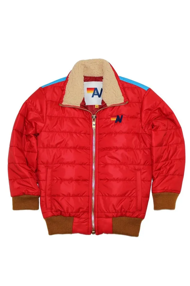 Kids Kids Collection Aviator Nation KID039S ALL SEASONS JACKET 8211 CHERRY BARBADOS
